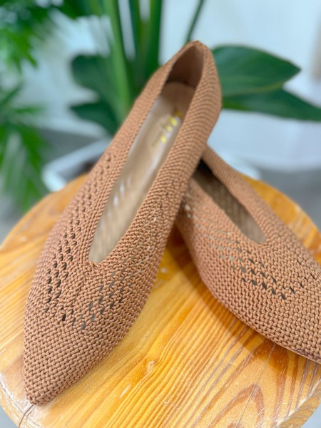 BAILARINA PERFORADA BROWN